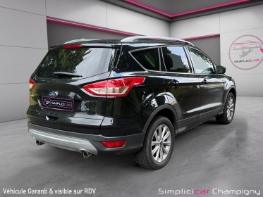 Ford kuga 2.0 tdci 120 ss 4x2 titanium - garantie 12mois - entretien a jour - camera de recul - climatisation bi zone...
