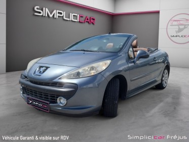 Peugeot 207 cc 1.6 vti 16v 120ch féline a occasion simplicicar frejus  simplicicar simplicibike france