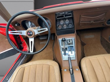 Chevrolet corvette c3 stingray 1973 v8 5.7l 350ci occasion simplicicar villebon-sur-yvette simplicicar simplicibike france