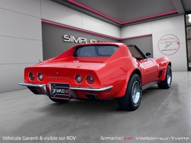 Chevrolet corvette c3 stingray 1973 v8 5.7l 350ci occasion simplicicar villebon-sur-yvette simplicicar simplicibike france