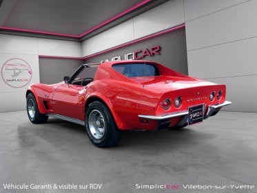 Chevrolet corvette c3 stingray 1973 v8 5.7l 350ci occasion simplicicar villebon-sur-yvette simplicicar simplicibike france