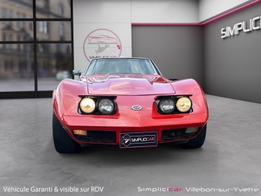 Chevrolet corvette c3 stingray 1973 v8 5.7l 350ci occasion simplicicar villebon-sur-yvette simplicicar simplicibike france