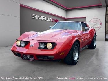 Chevrolet corvette c3 stingray 1973 v8 5.7l 350ci occasion simplicicar villebon-sur-yvette simplicicar simplicibike france