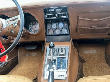 Chevrolet corvette c3 stingray 1973 v8 5.7l 350ci occasion simplicicar villebon-sur-yvette simplicicar simplicibike france