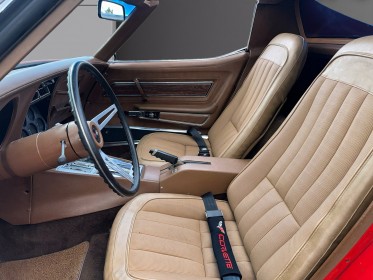 Chevrolet corvette c3 stingray 1973 v8 5.7l 350ci occasion simplicicar villebon-sur-yvette simplicicar simplicibike france