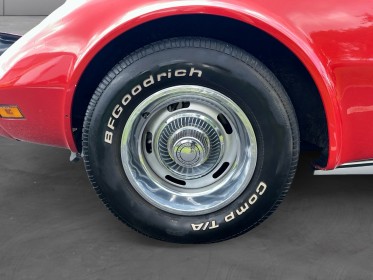 Chevrolet corvette c3 stingray 1973 v8 5.7l 350ci occasion simplicicar villebon-sur-yvette simplicicar simplicibike france