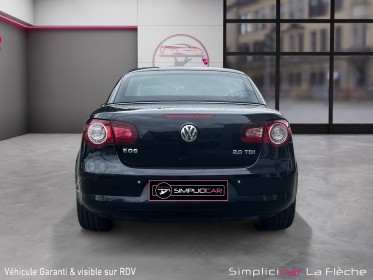Volkswagen eos 2.0 16s tdi 140 cr fap sportline dsg6  garantie 12 mois occasion simplicicar la fleche simplicicar...