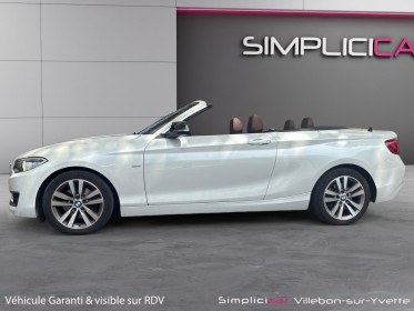 Bmw serie 2 cabriolet f23 225d luxury 224 ch sièges chauffants caméra de recul garantie 12 mois occasion simplicicar...