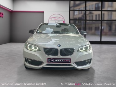 Bmw serie 2 cabriolet f23 225d luxury 224 ch sièges chauffants caméra de recul garantie 12 mois occasion simplicicar...