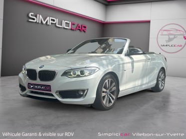 Bmw serie 2 cabriolet f23 225d luxury 224 ch sièges chauffants caméra de recul garantie 12 mois occasion simplicicar...