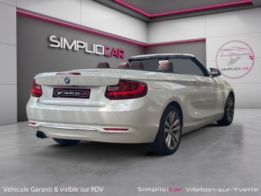 Bmw serie 2 cabriolet f23 225d luxury 224 ch sièges chauffants caméra de recul garantie 12 mois occasion simplicicar...