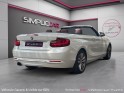 Bmw serie 2 cabriolet f23 225d luxury 224 ch sièges chauffants caméra de recul garantie 12 mois occasion simplicicar...
