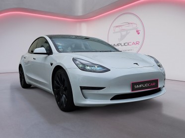 Tesla model 3 performance awd occasion simplicicar orgeval  simplicicar simplicibike france