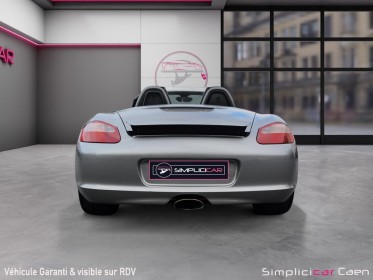 Porsche boxster 987 2.7i 239ch /pack sport/pack chrono/bvm6/garantie 12 mois occasion simplicicar caen  simplicicar...