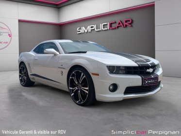 Chevrolet camaro coupe v8 6.2 432ch / suivi complet / sièges électriques, chauffants / caméra de recul / garantie 12 mois...