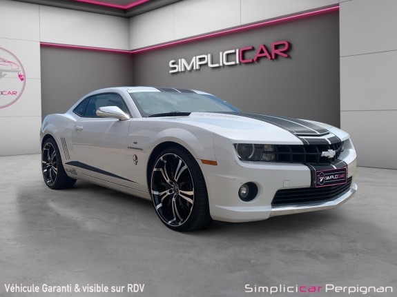 Chevrolet camaro coupe v8 6.2 432ch / suivi complet / sièges électriques, chauffants / caméra de recul / garantie 12 mois...