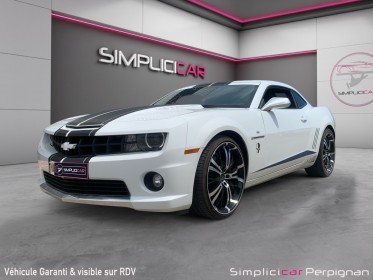 Chevrolet camaro coupe v8 6.2 432ch / suivi complet / sièges électriques, chauffants / caméra de recul / garantie 12 mois...