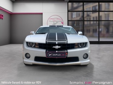 Chevrolet camaro coupe v8 6.2 432ch / suivi complet / sièges électriques, chauffants / caméra de recul / garantie 12 mois...
