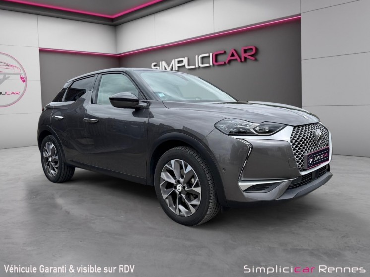 Ds ds3 crossback e-tense grand chic - carplay - camera de recul - 404 km d'autonomie occasion simplicicar rennes simplicicar... Ds ds3 crossback e-tense grand chic - carplay - camera de recul - 404 km d'autonomie occasion simplicicar rennes simplicicar...