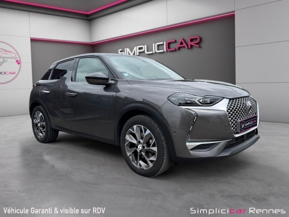 Ds ds3 crossback e-tense grand chic - carplay - camera de recul - 404 km d'autonomie occasion simplicicar rennes simplicicar...