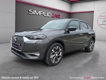 Ds ds3 crossback e-tense grand chic - carplay - camera de recul - 404 km d'autonomie occasion simplicicar rennes simplicicar...