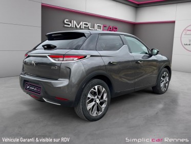 Ds ds3 crossback e-tense grand chic - carplay - camera de recul - 404 km d'autonomie occasion simplicicar rennes simplicicar...