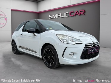 Citroen ds3 e-hdi 90 airdream so chic occasion simplicicar rennes simplicicar simplicibike france