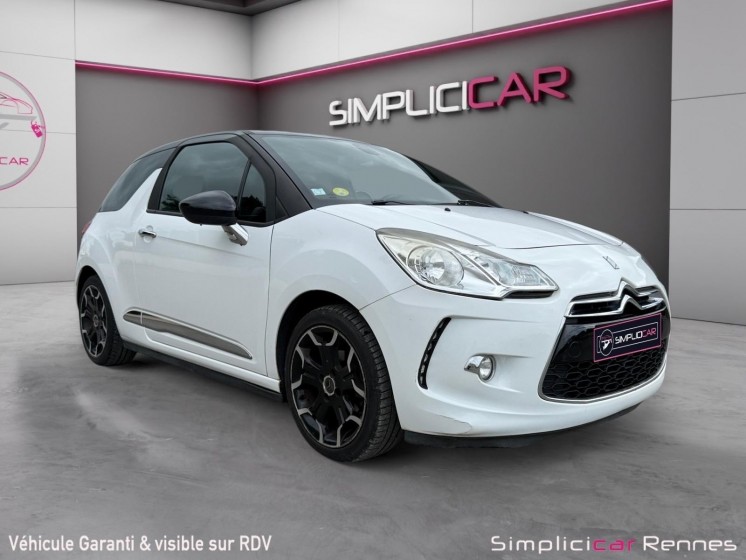 Citroen ds3 e-hdi 90 airdream so chic occasion simplicicar rennes simplicicar simplicibike france Citroen ds3 e-hdi 90 airdream so chic occasion simplicicar rennes simplicicar simplicibike france