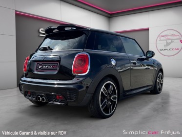 Mini hatch 3 portes f56 cooper s 192 ch pack john cooper works occasion simplicicar frejus  simplicicar simplicibike france