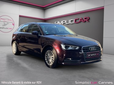 Audi a3 sportback 1.2 tfsi 105 ambiente occasion cannes (06) simplicicar simplicibike france