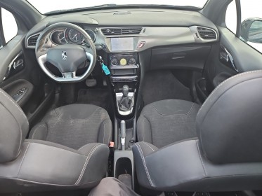 Ds ds3 cabriolet 110 eat6 sport chic / full leds / caméra de recul / distribution neuve occasion simplicicar orgeval ...