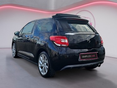 Ds ds3 cabriolet 110 eat6 sport chic / full leds / caméra de recul / distribution neuve occasion simplicicar orgeval ...