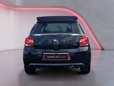 Ds ds3 cabriolet 110 eat6 sport chic / full leds / caméra de recul / distribution neuve occasion simplicicar orgeval ...