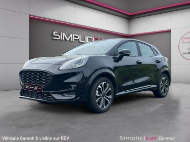 Ford puma 1.0 flexifuel 125 ch mhev ss bvm6 st-line vignale - garantie 12 mois occasion simplicicar brest simplicicar...