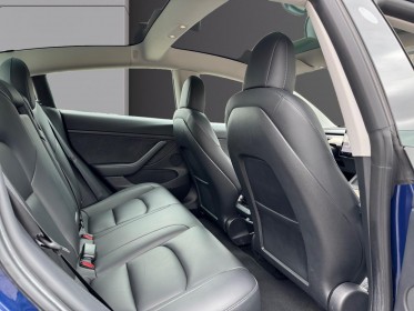 Tesla model 3 standard range plus rwd - 400km d'autonomie 60kw - bleu outremer métallisé occasion simplicicar rennes...