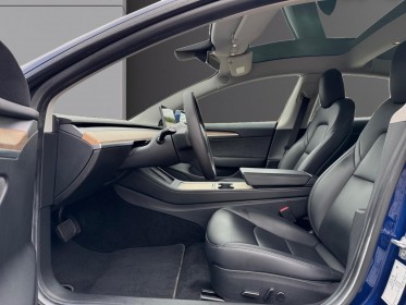 Tesla model 3 standard range plus rwd - 400km d'autonomie 60kw - bleu outremer métallisé occasion simplicicar rennes...