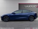 Tesla model 3 standard range plus rwd - 400km d'autonomie 60kw - bleu outremer métallisé occasion simplicicar rennes...