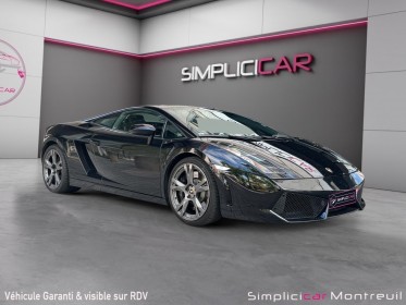 Lamborghini gallardo 5.0 v10 520cv e-gear // historique full lambo // carplay // lift // garantie 12 mois occasion montreuil...