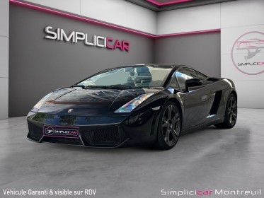 Lamborghini gallardo 5.0 v10 520cv e-gear // historique full lambo // carplay // lift // garantie 12 mois occasion montreuil...