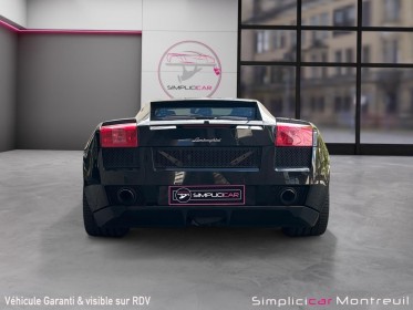 Lamborghini gallardo 5.0 v10 520cv e-gear // historique full lambo // carplay // lift // garantie 12 mois occasion montreuil...