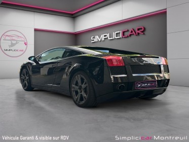 Lamborghini gallardo 5.0 v10 520cv e-gear // historique full lambo // carplay // lift // garantie 12 mois occasion montreuil...