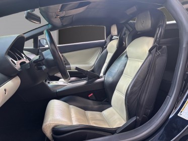 Lamborghini gallardo 5.0 v10 520cv e-gear // historique full lambo // carplay // lift // garantie 12 mois occasion montreuil...