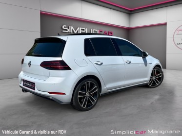 Volkswagen golf 2.0 tdi 184 bluemotion technology fap dsg7 gtd-toit panoramique-camera de recul-carplay-garantie 12 mois-...