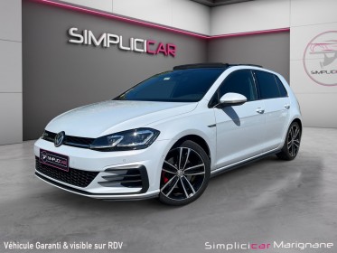 Volkswagen golf 2.0 tdi 184 bluemotion technology fap dsg7 gtd-toit panoramique-camera de recul-carplay-garantie 12 mois-...