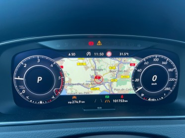 Volkswagen golf 2.0 tdi 184 bluemotion technology fap dsg7 gtd-toit panoramique-camera de recul-carplay-garantie 12 mois-...