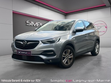 Opel grandland x business 1.5cdti diesel 130 ch bva8 elegance business - carplay - caméra 360 - carnet d'entretien occasion...