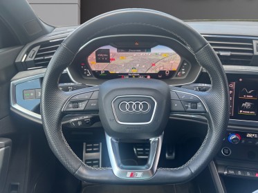 Audi q3 sportback 45 tfsie 245 ch s line caméra pack sonos carplay garantie 12 mois première main occasion simplicicar...