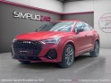 Audi q3 sportback 45 tfsie 245 ch s line caméra pack sonos carplay garantie 12 mois première main occasion simplicicar...