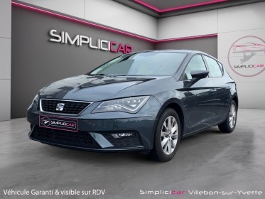 Seat leon 1.5 tgi 130 dsg7 garantie 12 mois carplay camÉra de recul occasion simplicicar villebon-sur-yvette simplicicar...