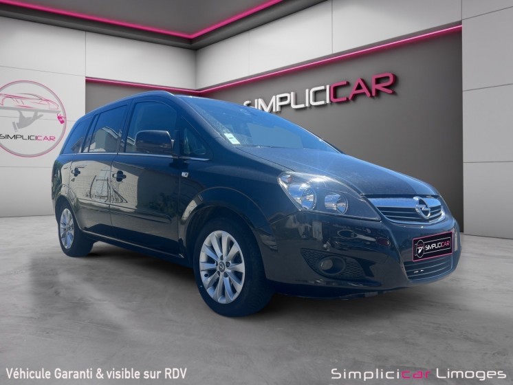 Opel zafira 1.7 cdti - 125 ch fap connect pack 7 places garantie 12 mois occasion simplicicar limoges simplicicar... Opel zafira 1.7 cdti - 125 ch fap connect pack 7 places garantie 12 mois occasion simplicicar limoges simplicicar...